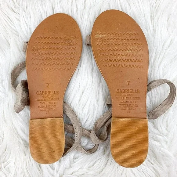 Steve Madden Gabrielle Grecian Ankle Wrap Sandal - Picture 8 of 9